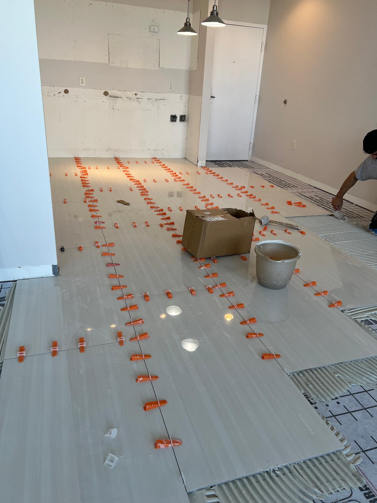 Luxury bathroom matte black fixtures - LMV Construction