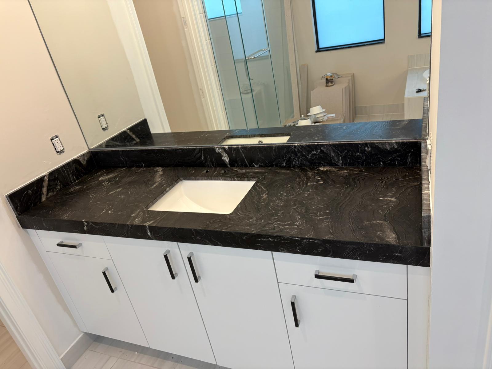 Luxury home exterior new construction - LMV Construction