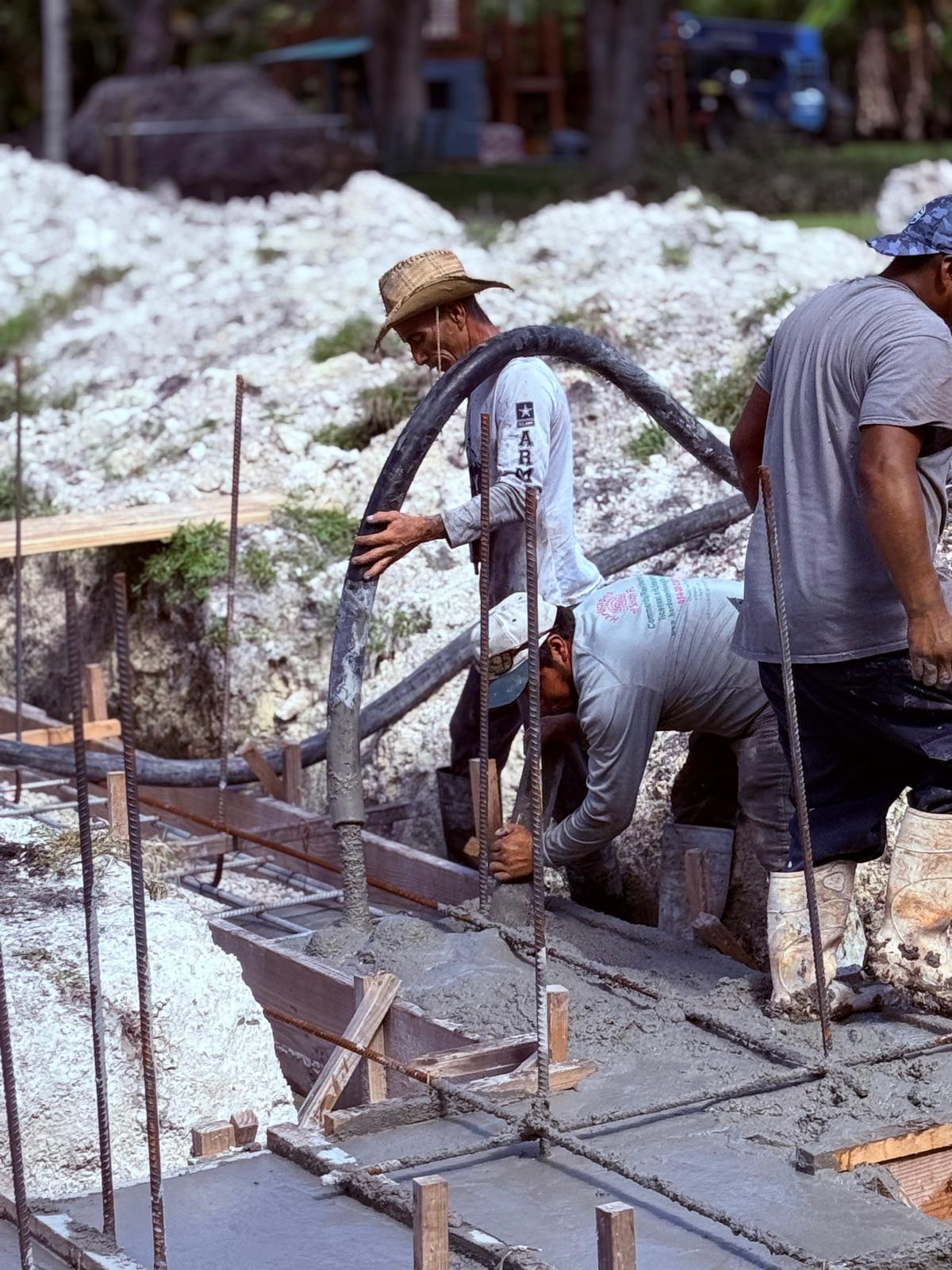 Foundation excavation rebar - LMV Construction