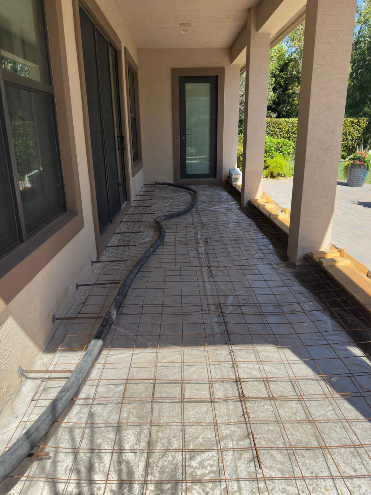 Slab formwork preparation - LMV Construction